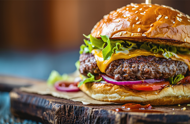 Burger gourmet Brazen & Banina servito nel pub e birreria artigianale a San Colombano al Lambro